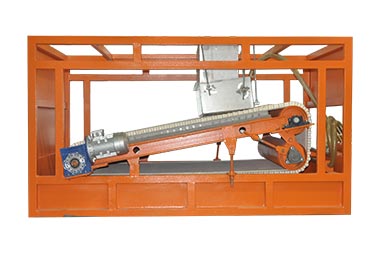 Flat plate belt conveyor type magnetic separator