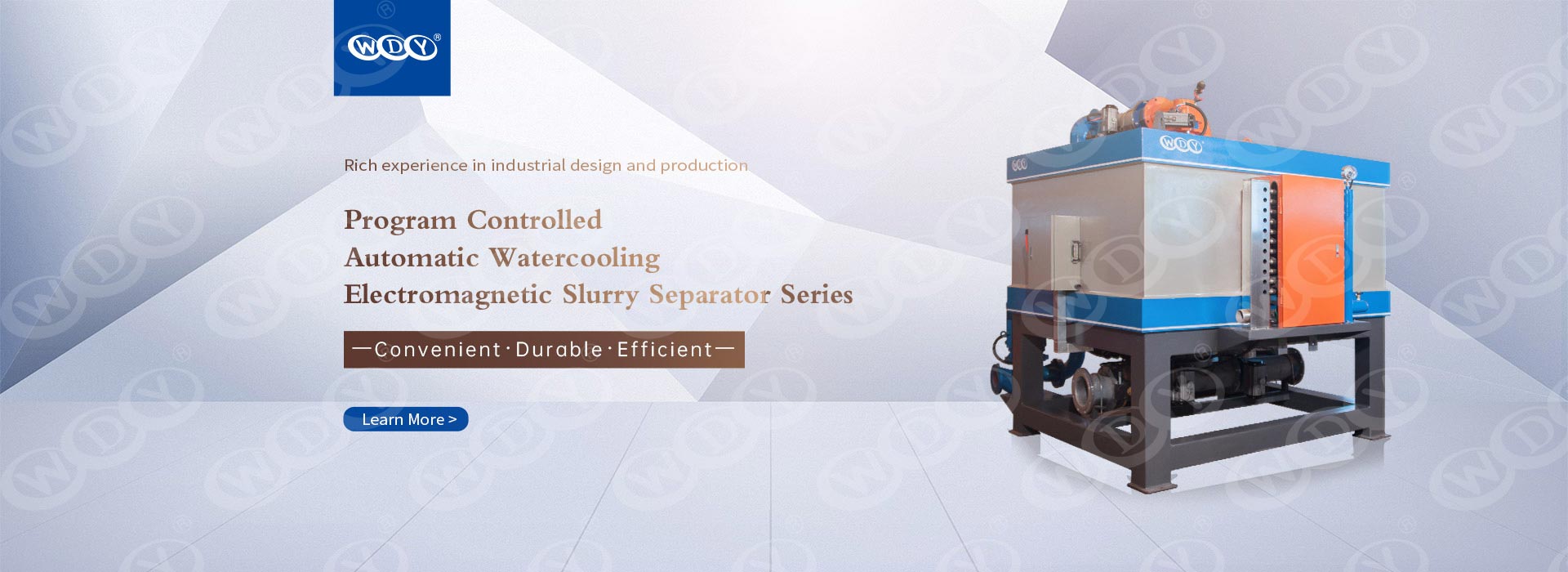 Program Controlled Automatic Water-cooling Electromagnetic Slurry Separator Series